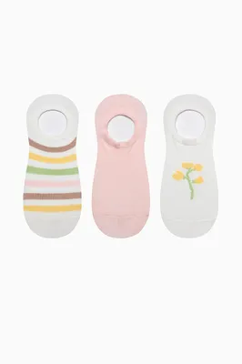 FLORAL LINE 3 SOCKS PACK PH3LTNBV25IY