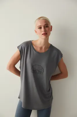 SUN PRINTED T-SHIRT PH5FYLSV23IY