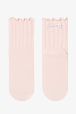 Ribbon Frill Ankle Socks PHFVNDYA26IY