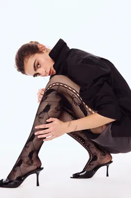 Floral Desire Fishnet Tights PHQ8CPJ526IY