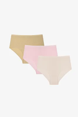 Sweet Feel 3-Pack Pointelle High-Waist Slip PL250RK026IY