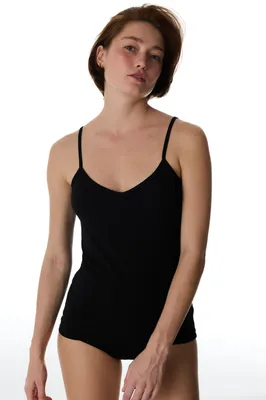 Reversible Cotton V-Neck Camisole PL3A00EF26IY