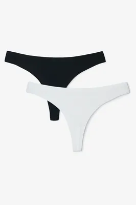 2-Piece Invisible Laser Cut Thong PL6655RW25SK