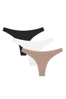New Basic 3-Pack Thong PLF89ULL24SK