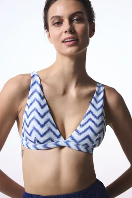 BIANA NAVY DEEP V TOP PLGZUEYM25IY