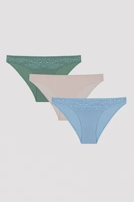 WATERFALL LACY DETAILED 3LU SLIP PLK71FFS23SK