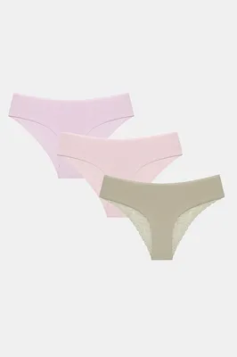 NATURAL TONES LACY DETAILED 3LU HIPSTER PLO7GC1524SK