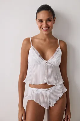 Chiffon Plissé Cami PLWVFFG925SK