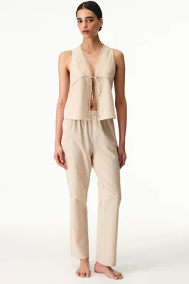 Belle Sleeveless Trousers Set PN0A1U3026IY