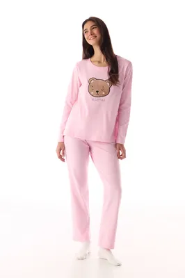 Sleepy Hug Long Sleeve Pajama Set PN0H184K26IY