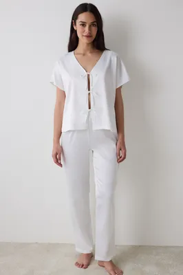 BRIDAL SATIN SS G?MLEK PANT SET PN18PMZI25IY