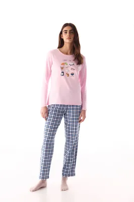 Carrot Cake Long Sleeve Pajama Set PN1FMNCH26IY