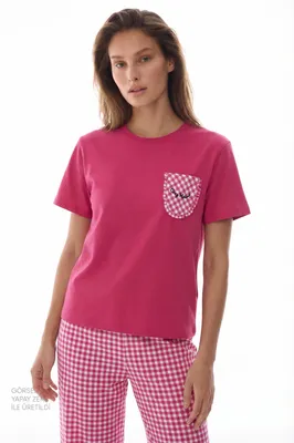 Cozy Heart Short-Sleeve & Pants Set PN1JNM8B26IY