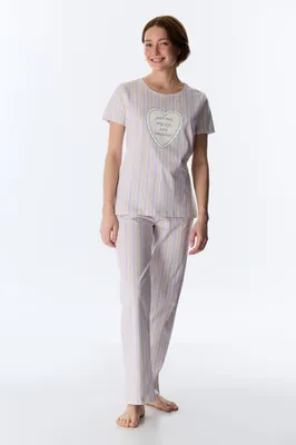 Me And My Pjs Short Sleeve Trousers Set PN1PCIHP26IY