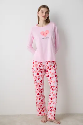 CUTE HEARTS SS PANTOLON SET PN33R54H25IY