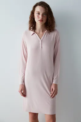 COZY DAY PINK LS ELBISE PN4ACN9U23SK