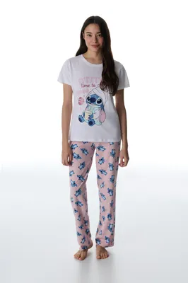 Lic Stitch Ohana Short Sleeve Trousers Set PN506P7S26IY