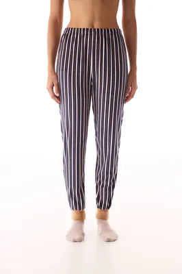Colored Stripes Fuzzy Pants PN54MGP325SK