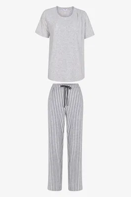 Mama Cozy Day Short Sleeve Pants Set PN6516N426IY