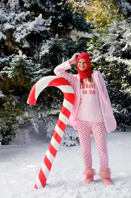 Best Year Thermal Long Sleeve Soft PJ Set PN8DO00X23SK