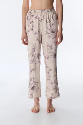 Petal Satin Trousers PN8ORFND26IY