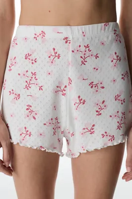 Blossom Pointelle Shorts PN9OYPWP26IY