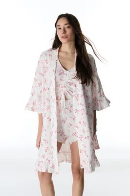 Blossom Pointelle Robe PNA5KEK126IY