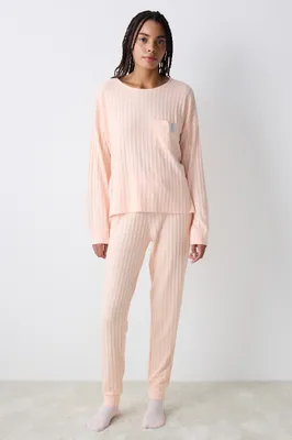 COZY RIB SWEATSHIRT PNBT6SPB24SK
