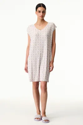 Ella Printed Short-Sleeve Nightdress PNBV277C26IY