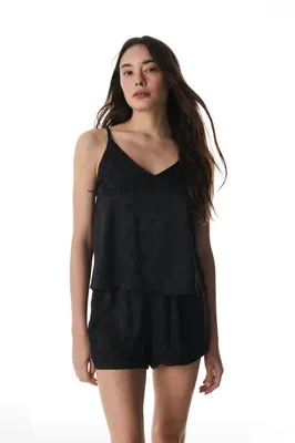 Lilah Satin Sleeveless Short Set PNCQKY8I26IY