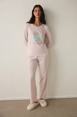 Blanket Long Sleeve Pants Set PNH76FMC25SK