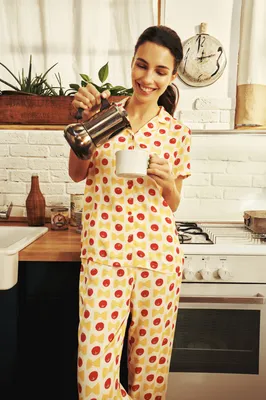 Pasta Time Short Sleeve Shirt Pants Set PNMAB2US26IY
