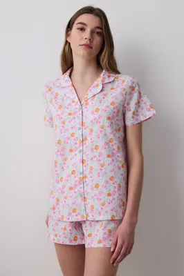 TRAVEL FLORAL PYJAMA SET PNMOHO7M25IY