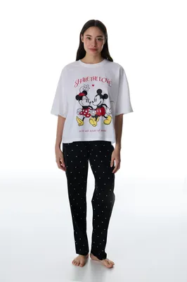 Lic Share The Love Short Sleeve Trousers Set PNN278QS26IY