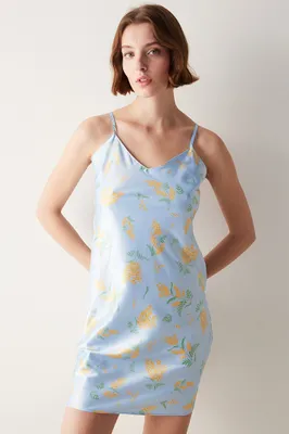DAHLIA SATIN NIGHTSHIRT-200 PNN59HM224IY