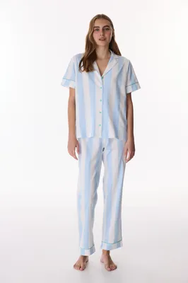 Dreamy Mood Short Sleeve Shirt & Pants Set PNQKY96026IY