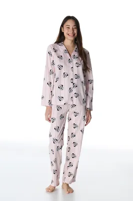 Lic Minnie Long Sleeve Shirt Trousers Set PNREVV0826IY