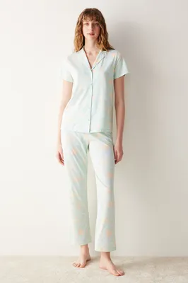 Emilia Short Sleeve Pajama Set PNTQ50S224IY