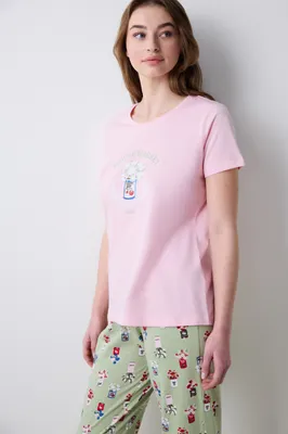 FLOWER MARKET SS PANT SET PNU04GCQ25IY