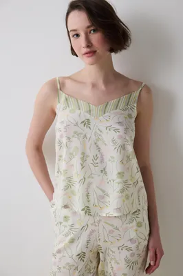 IRIS FLORAL TOP PNUU0S8625IY