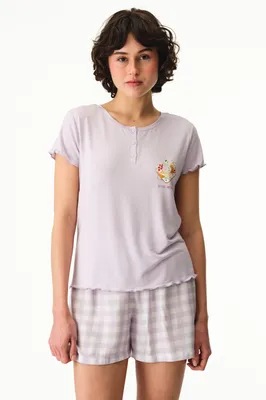 Sweet Day Short Sleeve T-Shirt PNVJOTR526IY