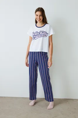 Licensed Hello Kitty Short-Sleeve Pants Set PNZGXEZX25SK